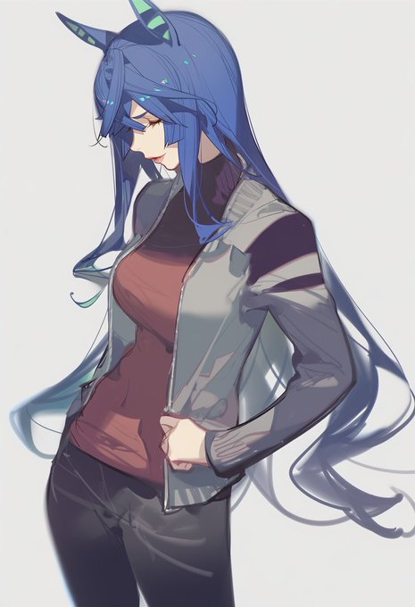 #大人ウマ娘シリーズ トレセン学園にふらっとやって来た謎のOG 赤くて速そうな車でやってきたとかなんとか