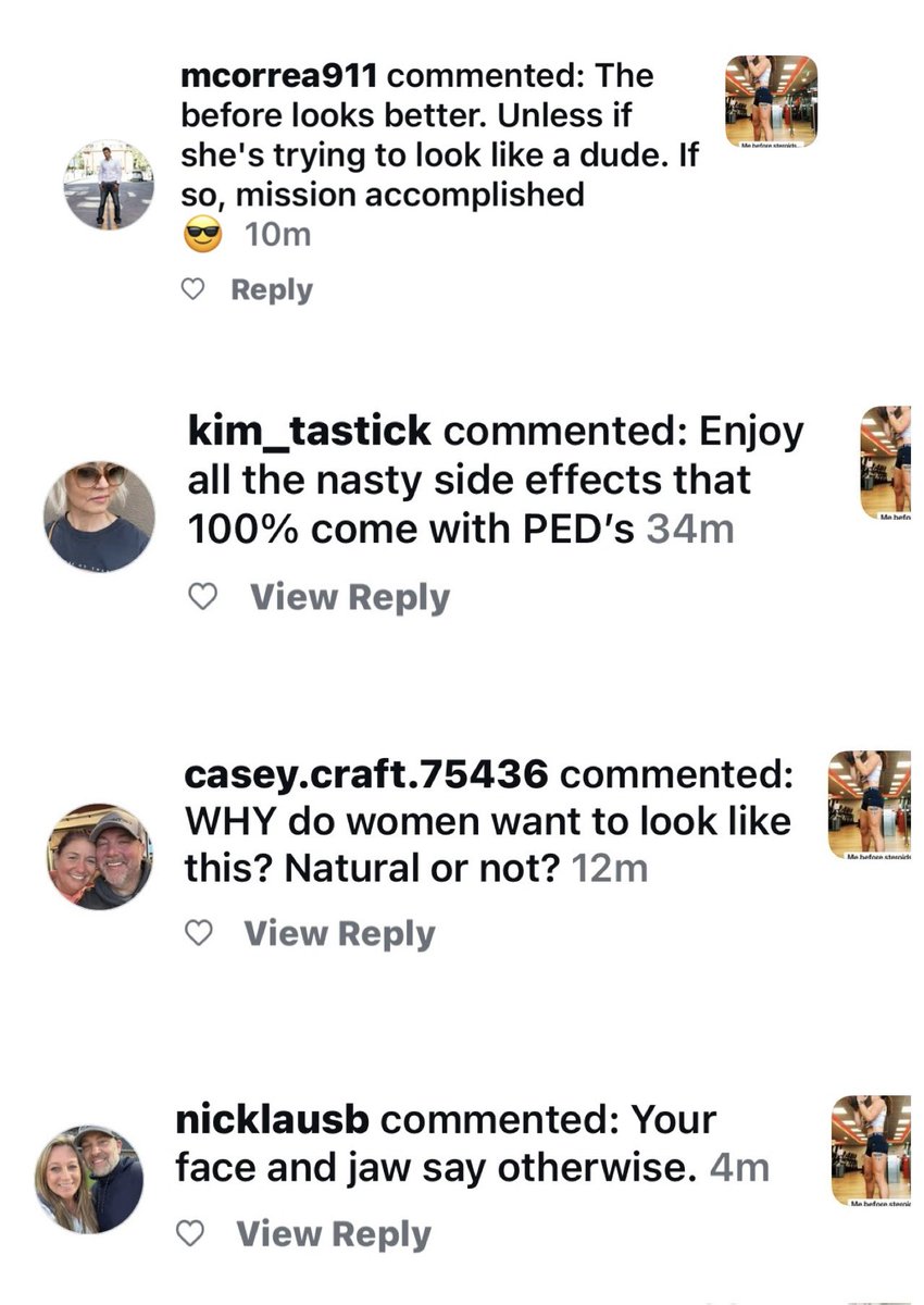 When your post reaches the wrong type of people…