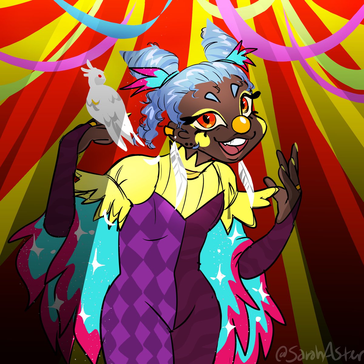 Artfight attack for Goldfishteeth🎈