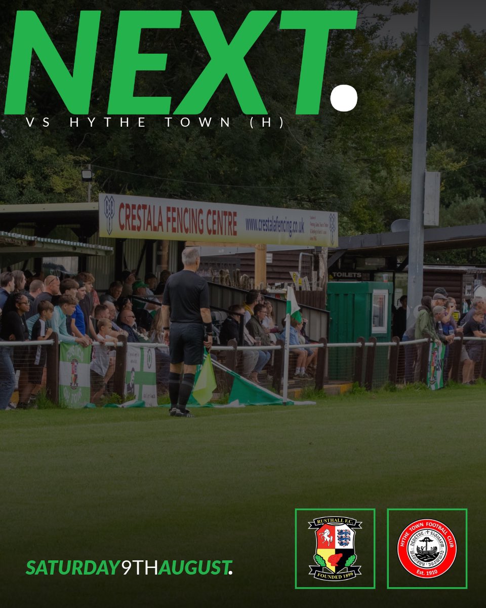 Rusthall FC (@fcrusthall) on Twitter photo Our <a href="/SCEFLeague/">Presence & Co. SCEFL League</a> campaign gets underway on Saturday! ๐ช
#RusthallFC ๐ขโช๏ธ Our <a href="/SCEFLeague/">Presence & Co. SCEFL League</a> campaign gets underway on Saturday! ๐ช
#RusthallFC ๐ขโช๏ธ