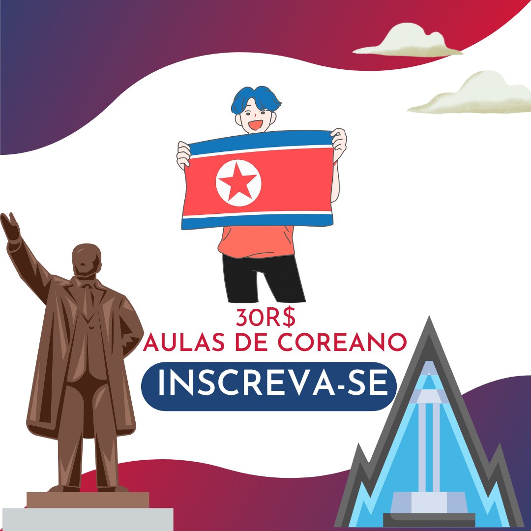 KFA_Brasil's tweet photo. AULAS DE INGLÊS E COREANO A PREÇO POPULAR!!

Inscreva-se: https://t.co/hKvggolPzV https://t.co/Qmf9eZxVwE
