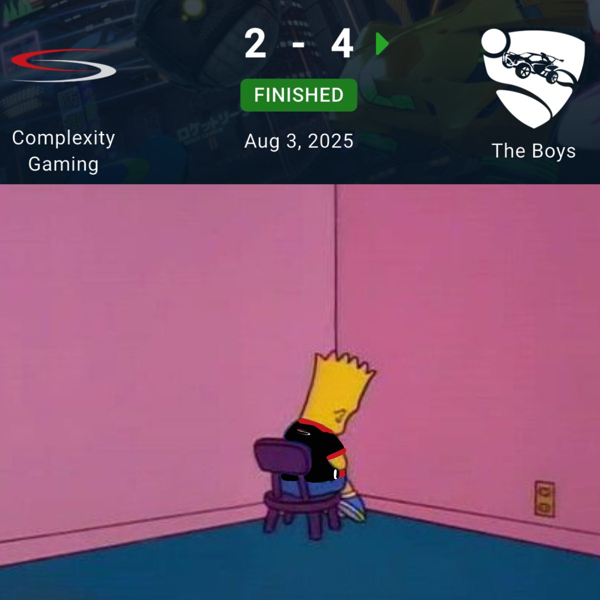 Not like this... 😔