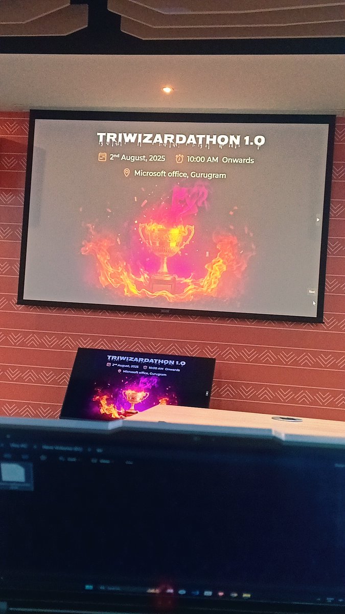 anandanmol1010's tweet image. 🚀 Made it to the final round of #Triwizardathon 2025, at @Microsoft  Gurugram!
Out of 1300+ teams, we were among the top 23 finalists 💪
We built CarbonBuddy – a digital carbon footprint tracker🌱
With:@Anirudh192005  , @anjal1_tweets &amp;amp; Ananya🙌
#TechForGood #HackathonExperience