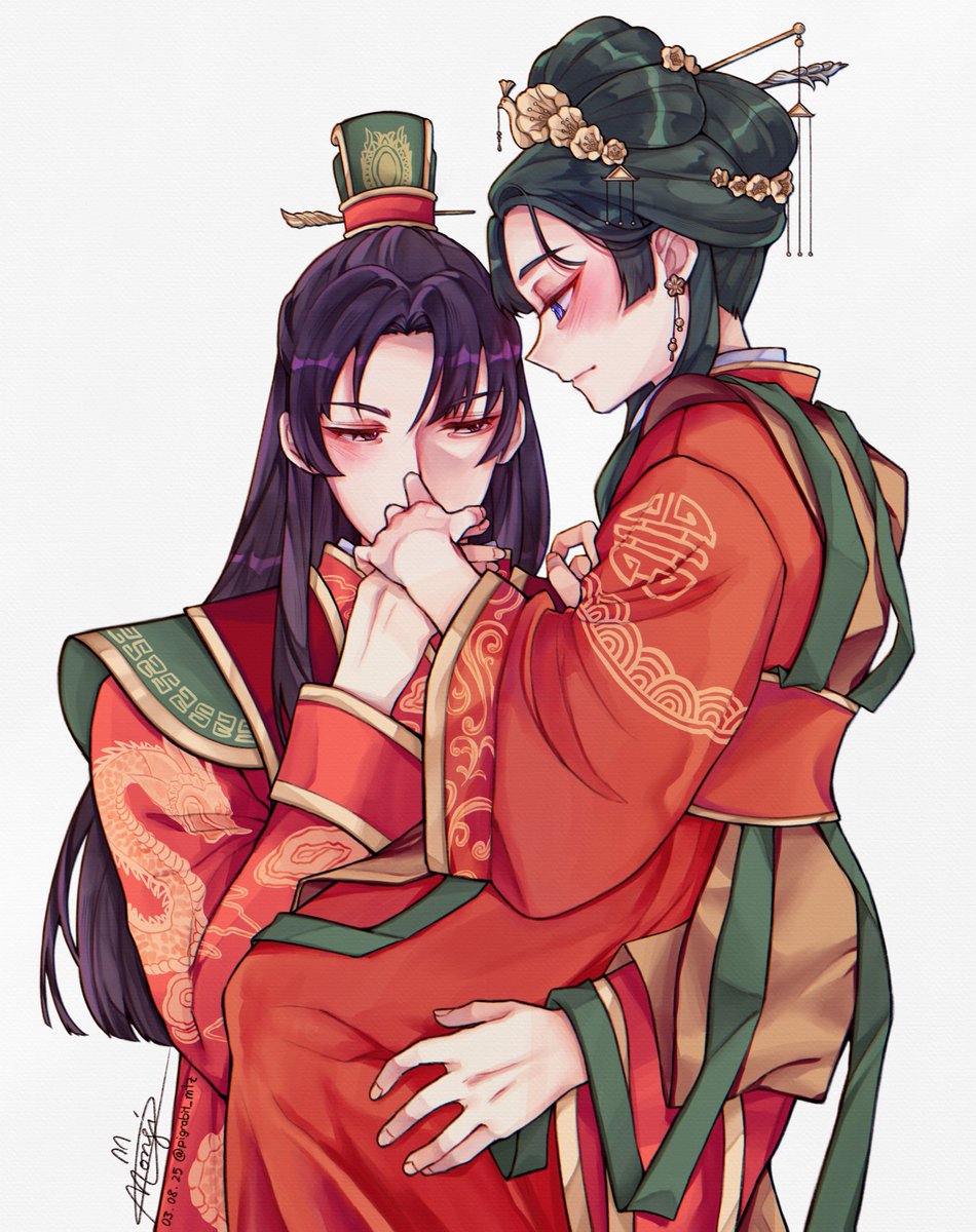 Jinshi’s average daydream 
#apothecarydiaries #kusuriyanohitorigoto #maomao #jinshi #fanart