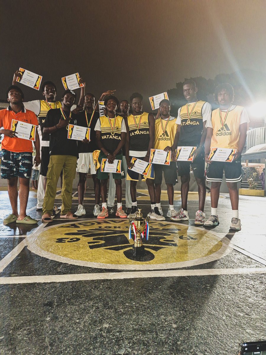 katanga_jcr's tweet photo. 🏆 CHAMPIONS🟡⚫️
We hosted. We played. We conquered.
Inter-Hall Basketball Champions 2025 — the trophy stays home!
Massive respect to all teams for bringing the heat 🔥
This is KATANGA🟡⚫️🎊
#InterHallBasketball #WeRunThisCourt #Champions #UHal https://t.co/v8GlnstbOW
