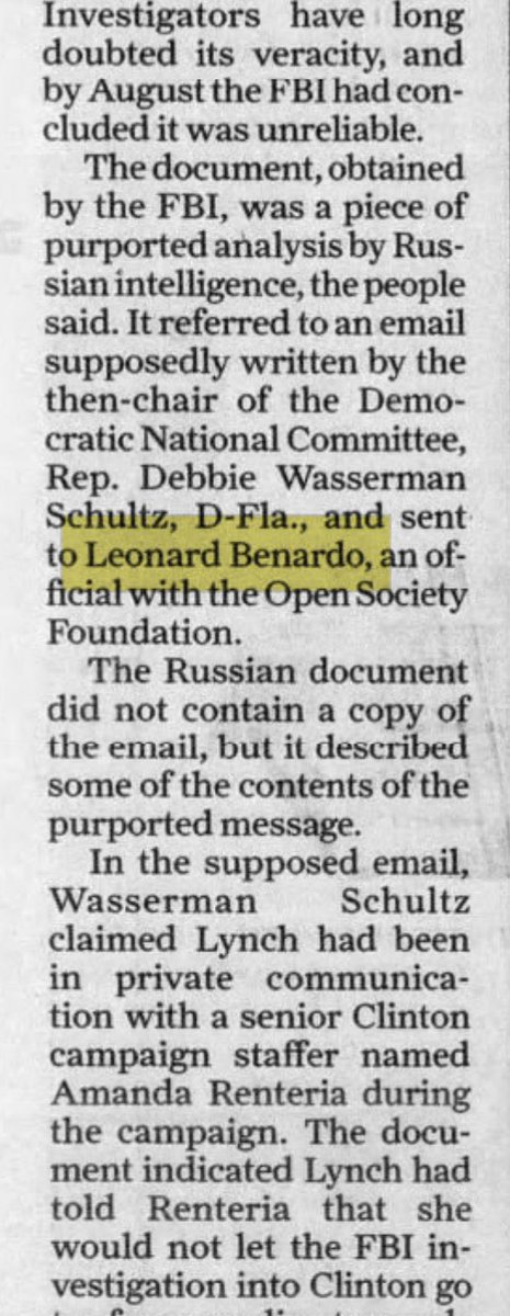 <a href="/wez569/">wez</a> <a href="/AngryFleas/">Angry Fleas</a> <a href="/GrandpaDennisP/">Dennis</a> Nope but the people who created these emails are.  Comey shouldn’t have reopened the investigation into Hillary and she should have won.