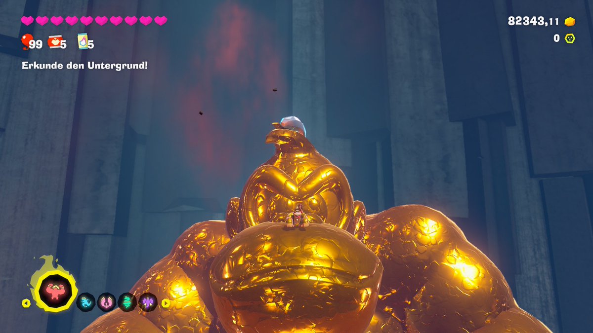 My personal Game of the Year this far!
100% in #DonkeyKongBananza