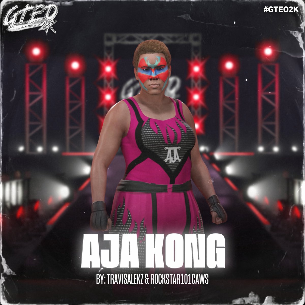Travis Alekz (@travisalekz) on Twitter photo Uploaded my version of Aja Kong for #WWE2K25 as part of the <a href="/GTEO2K/">GTEO</a> project. I was aiming for a 90s era version, be sure to download version 2.
Moveset by <a href="/Rockstar101caws/">EVERYDAYFight</a>
upload card by <a href="/PAC_Creates/">pac パック</a> and <a href="/henry_finch/">Henry Finch · (ヘンリー・フィンチ)</a>
tags are travisa, gteo2kjoshi, gteo2klegends Uploaded my version of Aja Kong for #WWE2K25 as part of the <a href="/GTEO2K/">GTEO</a> project. I was aiming for a 90s era version, be sure to download version 2.
Moveset by <a href="/Rockstar101caws/">EVERYDAYFight</a>
upload card by <a href="/PAC_Creates/">pac パック</a> and <a href="/henry_finch/">Henry Finch · (ヘンリー・フィンチ)</a>
tags are travisa, gteo2kjoshi, gteo2klegends