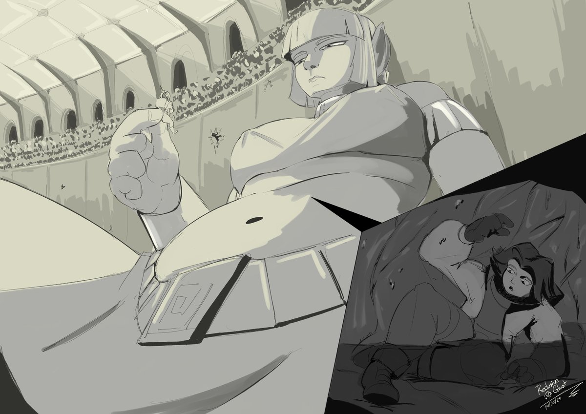 Space Coliseum⚔️🛸
(Commission for <a href="/Beans35593596/">🔞Star</a>)