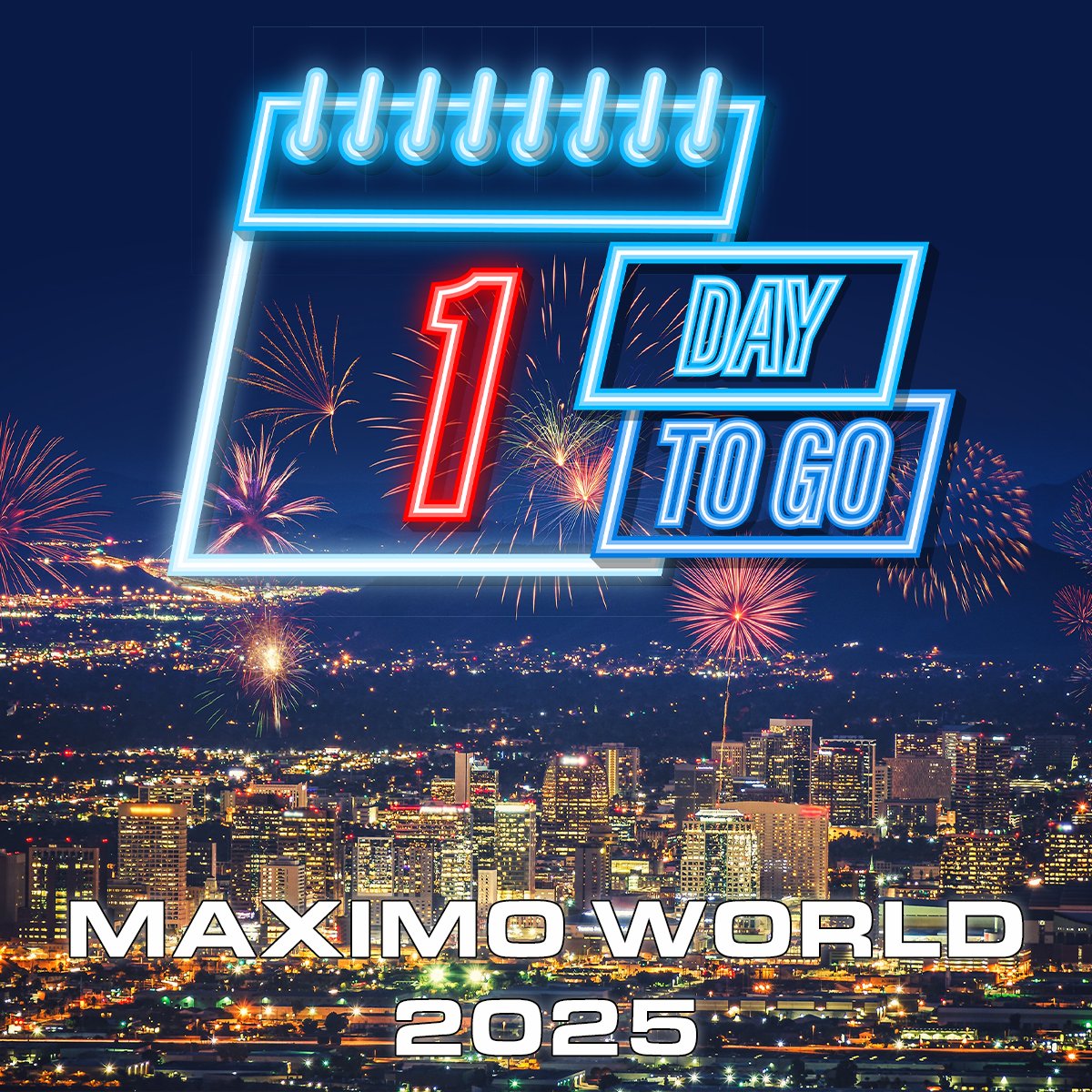 JBrockMaximo's tweet image. Tomorrow is the day!  Maximo World 2025!!!!! Can&apos;t wait to see everyone here in Phoenix, Arizona. It&apos;s already gettin HOT!!! 🔥🔥🔥

#Maximo #MaximoWorld #WorkflowAutomation #MRO #AssetManagement #MaintenanceOptimization
