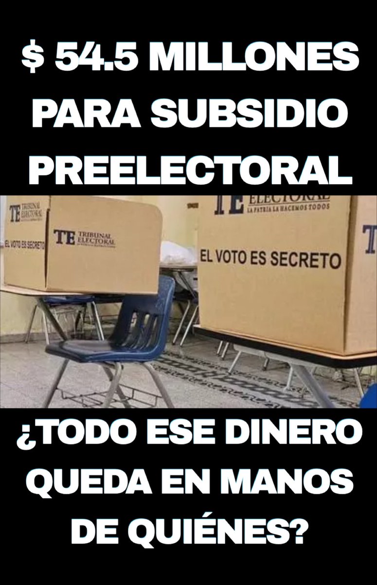 ESTÁS DE ACUERDO QUE SE DESTINEN TANTOS MILLONES A LOS PARTIDOS POLÍTICOS ALCAHUETEADOS POR LOS MAGOS DE LA TRAMPA?
#PROHIBIDOOLVIDAR