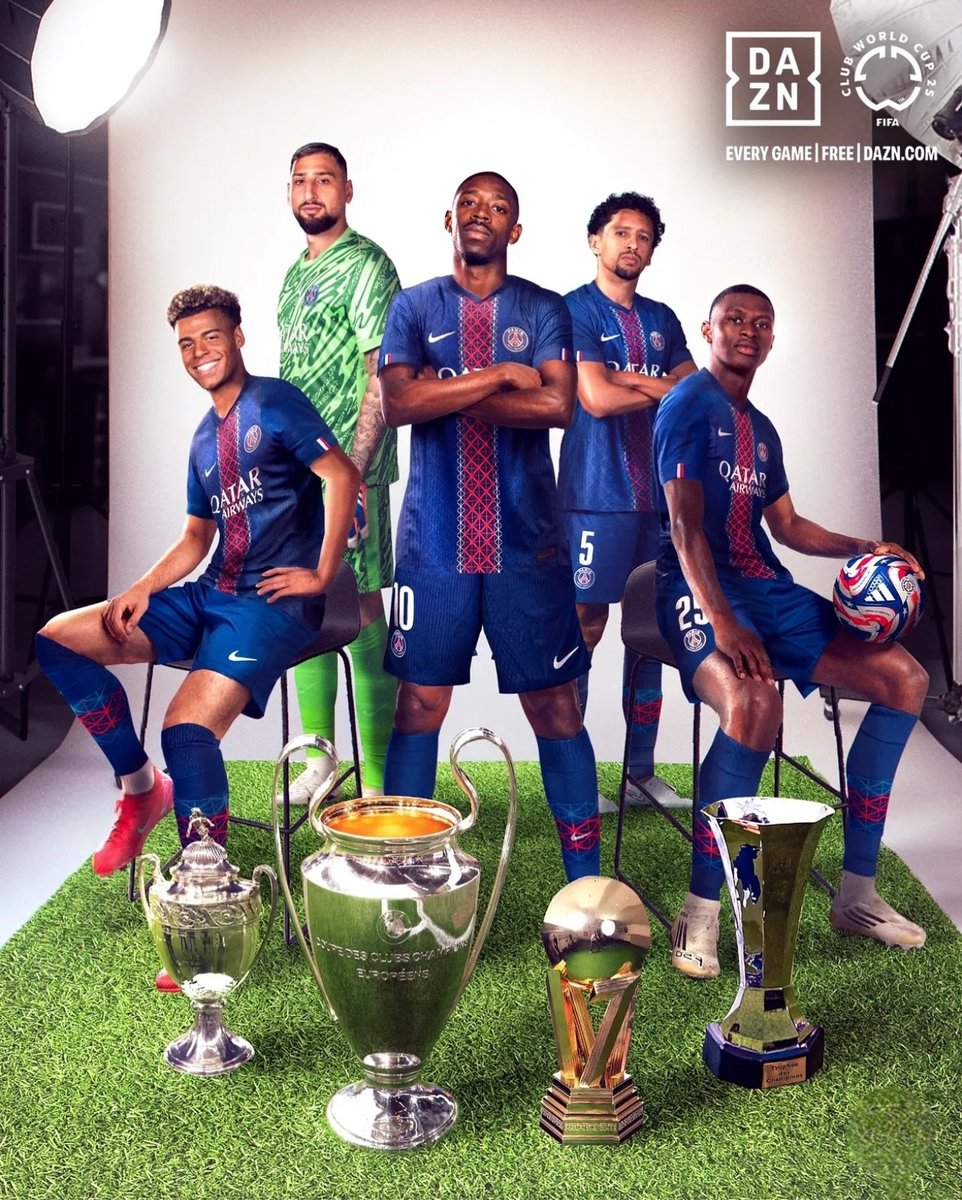 Le Champion d'Europe, le Paris Saint-Germain ! 🏆🏆🏆🏆