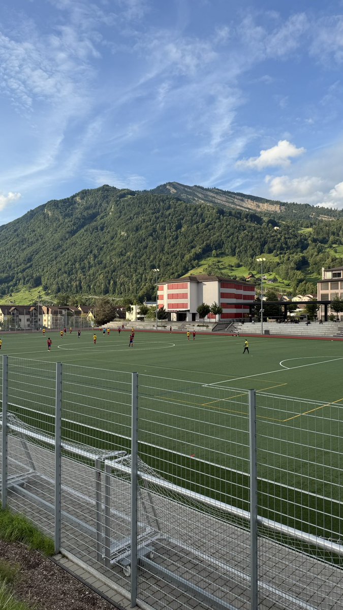 Bardingue's tweet image. Premier stade dans le canton de Schwyz, quelle beauté ! 
📍Schul- und Sportanlage Oberarth, Goldau