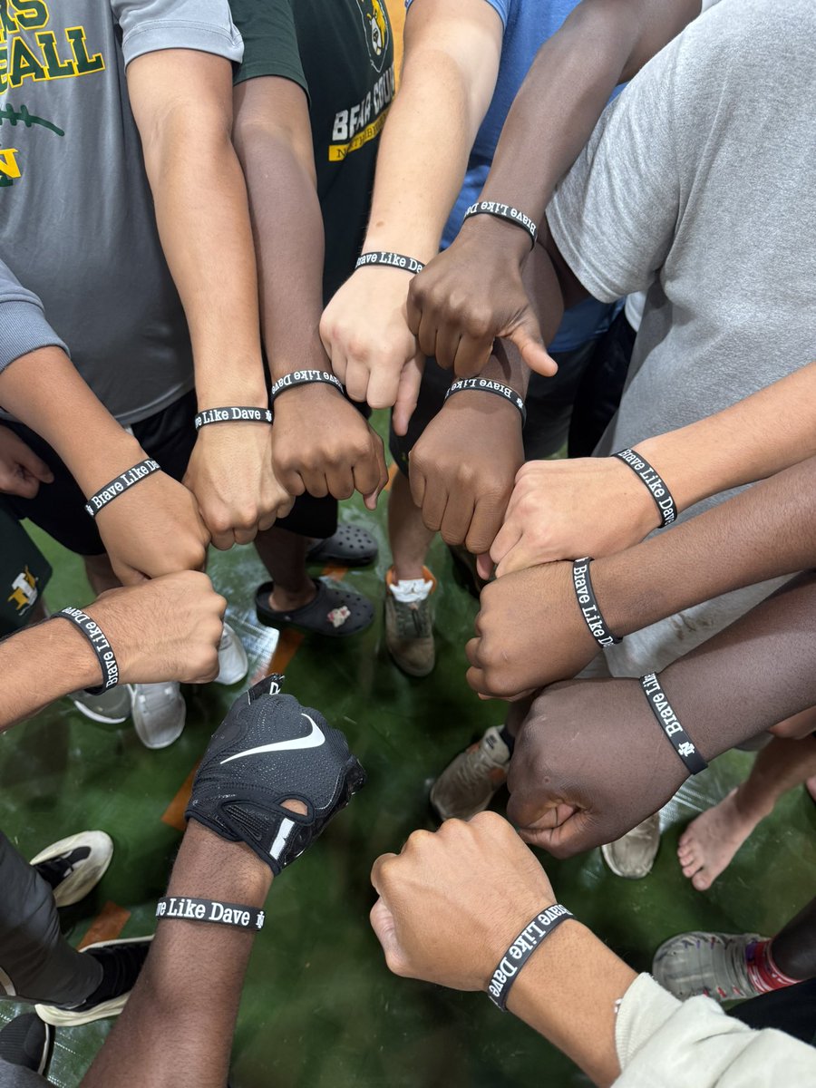 Show up. Don’t make excuses. Do your job. Be #BraveLikeDave !

Coach Masterson, we’ve got your back in your battle through cancer. In Bear Country, we come back stronger! #Family #CountOnMe