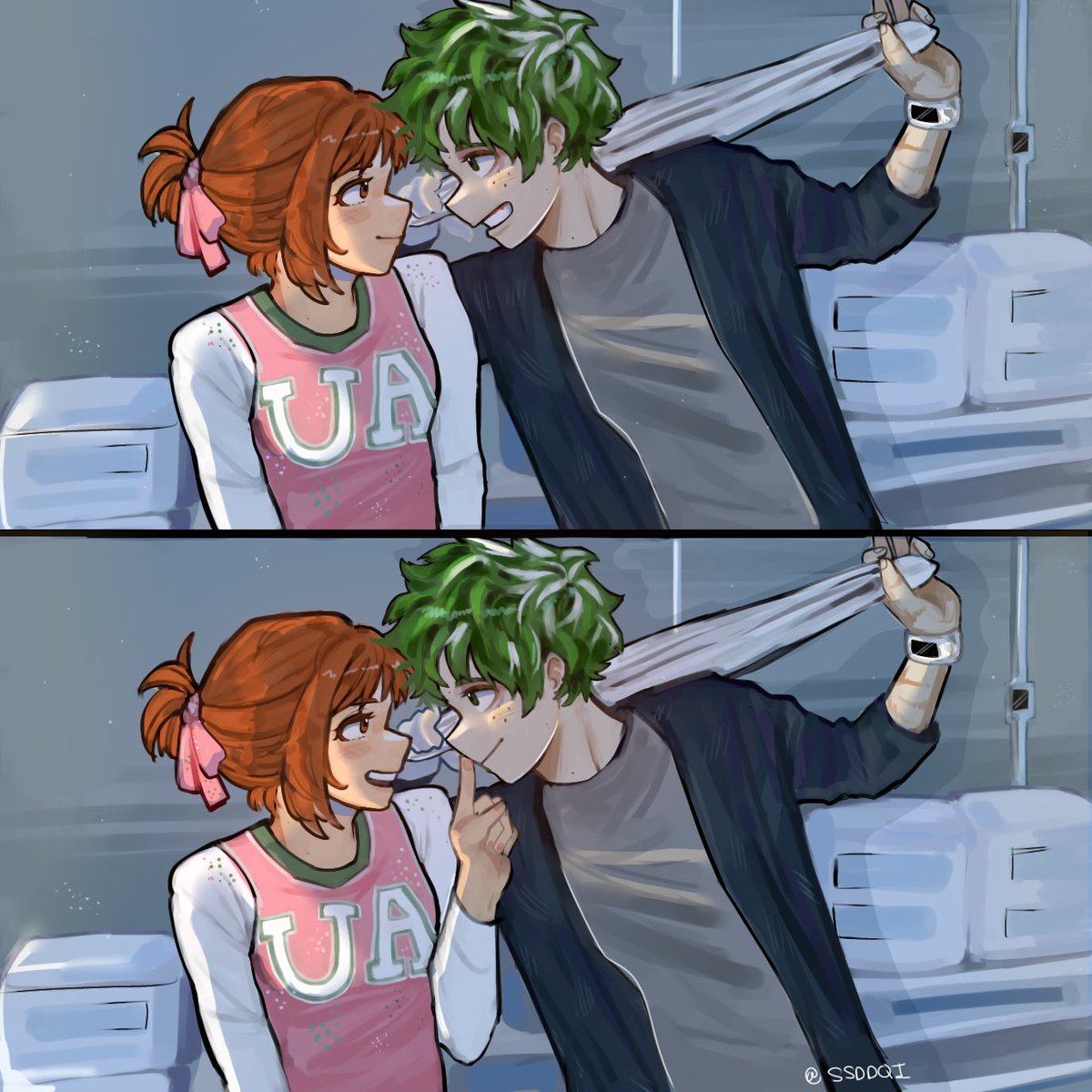 ssddqi_'s tweet photo. somedayayay #mha #Ochakouraraka #IzukuMidoriya https://t.co/1TPAe8WVhC