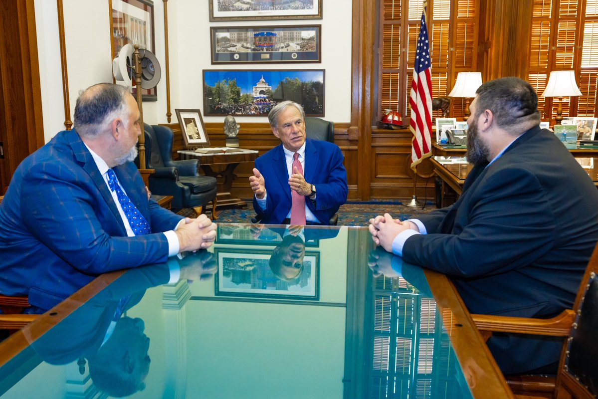 Met with Representatives <a href="/Bumgarner4HD63/">Rep. Ben Bumgarner</a> &amp; Matt Morgan in Austin last week to talk about critical items on the special session agenda.

We must pass Texans’ priorities including flood preparation &amp; recovery legislation.