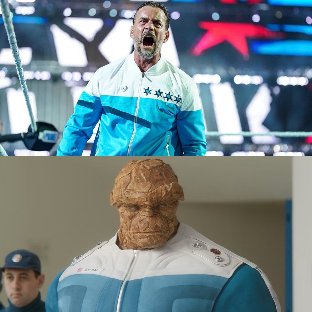 somosmentegeek's tweet photo. El atuendo de CM Punk para SummerSlam fue simplemente “Fantastico” 👌
#SummerSlam #WWE #WWEMexico #WWEEspaña #FantasticFour #MarvelStudios #LuchaLibre #Wrestling #Puroresu #WrestlingCommunity https://t.co/Tnq8r346vK