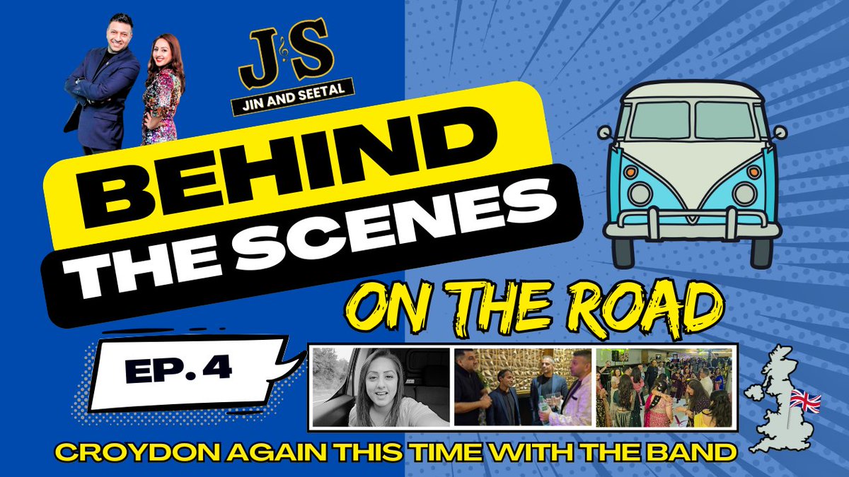 🎥 Watch here 👉 youtu.be/HfVkDgJ66ic?si…

Join us as we take you guys behind the scenes with us – from soundcheck to stage to full-on party mode!

#jinandseetal #SangeetNightVlog #PunjabiCoupleSingers #UKBhangra #PunjabiBandUK #CroydonVlog #LiveDesiMusic