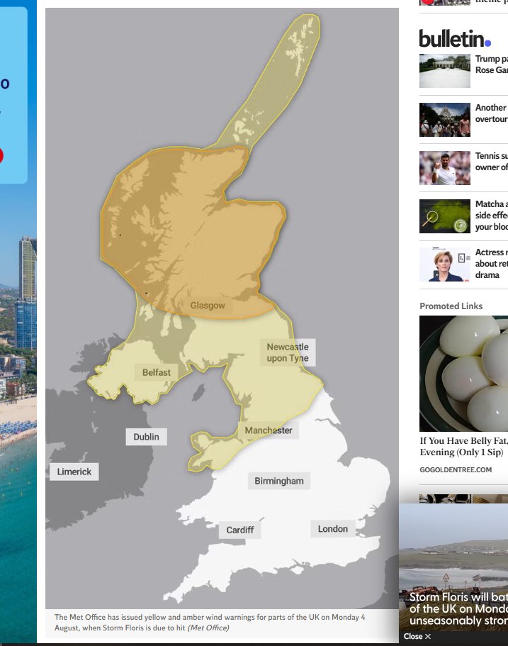 GMLmusic's tweet image. Thanks to #StormFloris later tonight, Britain has once again been transformed into a huge rabbit giving Ireland a shoulder massage.