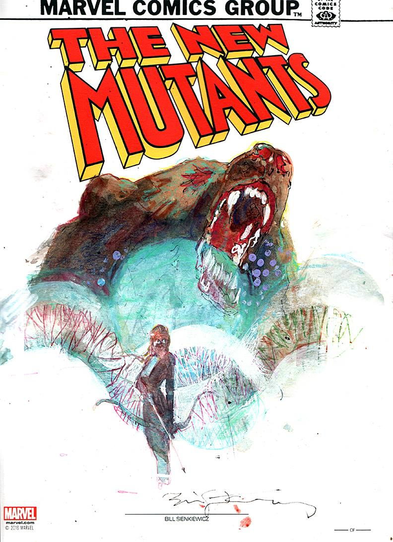 Bill Sienkiewicz Art tweet media