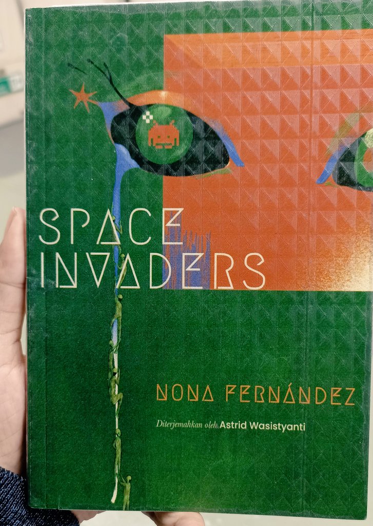Space Invaders

👩‍🦰: Nona Fernandez
🧚‍♀️: CV Pustaka Anagram
📕: 84 halaman

**************Utas Review*************

#temanbacaminpus
#temanbacaminpus2025
<a href="/PerpusBerjalan/">Perpus Berjalan</a>