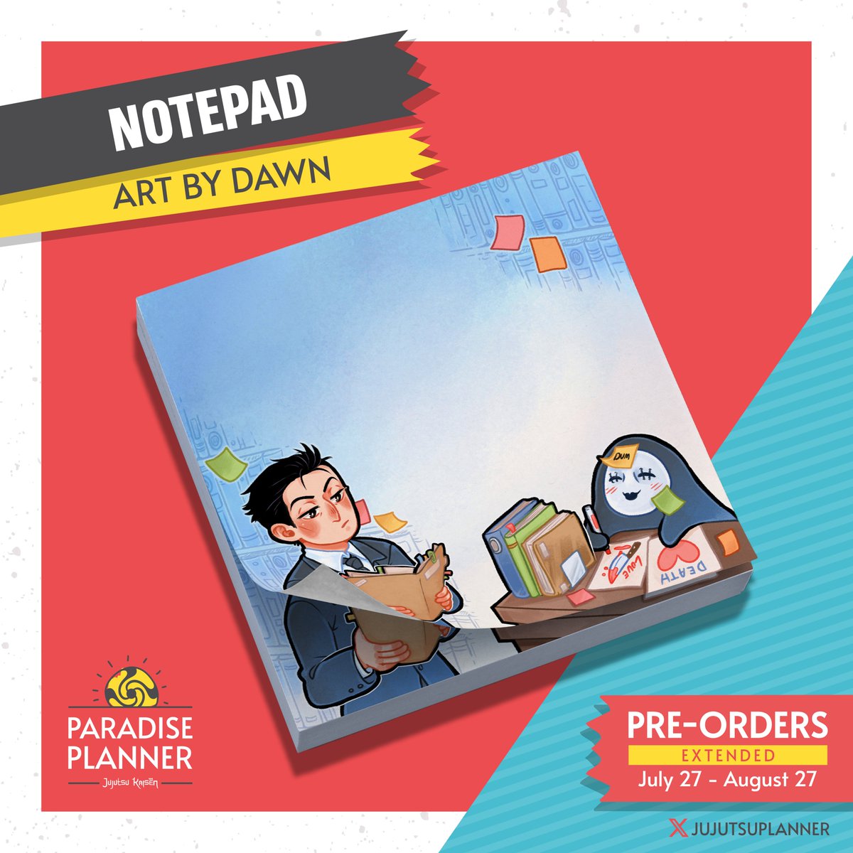 Jujutsu Kaisen Paradise Planner tweet media