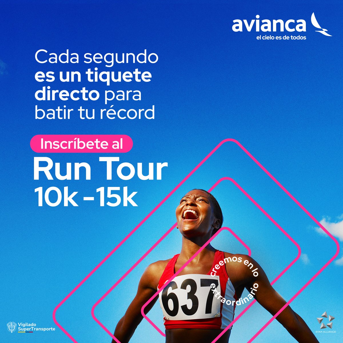 Cada zancada es un pase de abordar, cada kilómetro te eleva un poco más. 🏃‍♂️ #RunTour2025 está listo para despegar. Inscríbete aquí: cutt.ly/vrwn866l. 👈