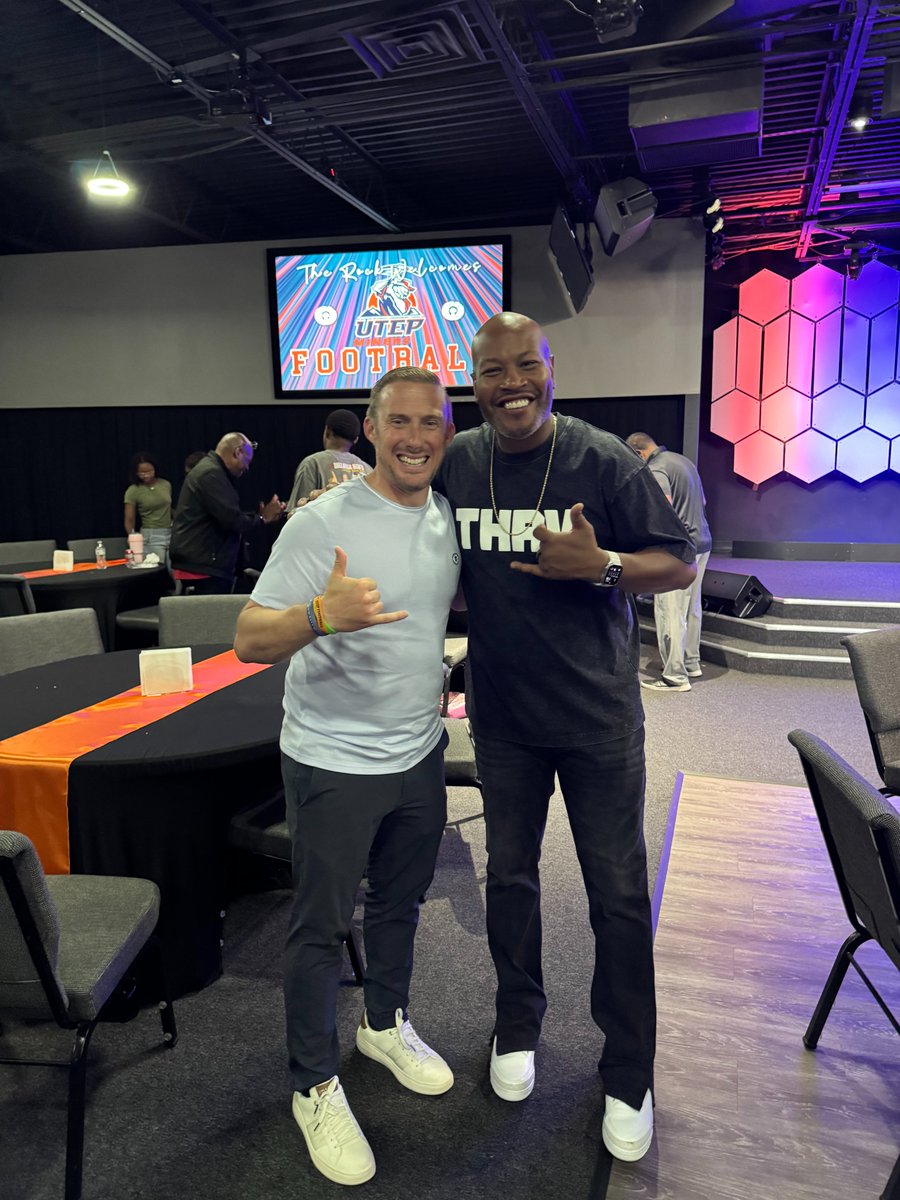 Scotty Walden (@coachswutep) on Twitter photo Extremely grateful to UTEP alum Pastor Hallback and the awesome community of Rock Faith Center for hosting <a href="/UTEPFB/">UTEP Football</a> for church this am 🔥
You guys are 1st class!
#UnityIsTheSecret
⛏️🆙 Extremely grateful to UTEP alum Pastor Hallback and the awesome community of Rock Faith Center for hosting <a href="/UTEPFB/">UTEP Football</a> for church this am 🔥
You guys are 1st class!
#UnityIsTheSecret
⛏️🆙