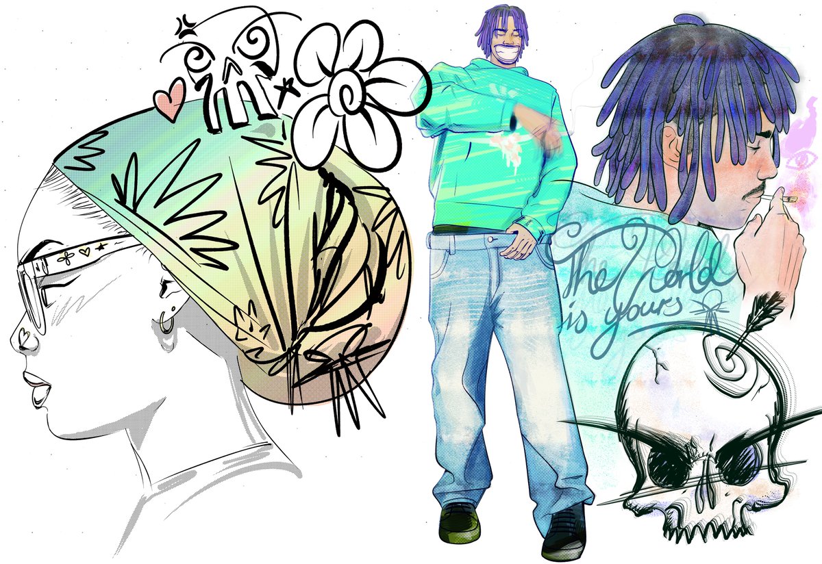 More tests on my new drawing tablet💚