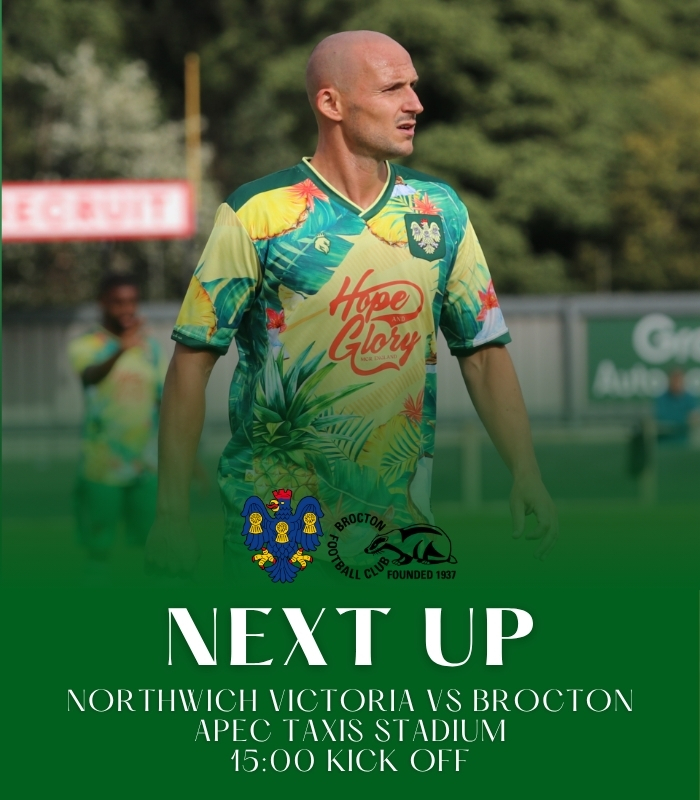 Northwich Victoria F.C (@northwichvicsfc) on Twitter photo ๐ก๐๐ซ๐ง ๐จ๐ฃ - ๐ท๐ด ๐๐ณ๐ฐ๐ค๐ต๐ฐ๐ฏ
๐๐ช๐ฅ๐ญ๐ข๐ฏ๐ฅ ๐๐ณ๐ฆ๐ฎ๐ช๐ฆ๐ณ ๐๐ช๐ท๐ช๐ด๐ช๐ฐ๐ฏ
We start our <a href="/MidlandLeague/">Capelli Sport Midland Football League</a> campaign on Saturday, where we'll face <a href="/broctonfc/">Brocton FC</a> at home.
๐
| 09.08.25
โฐ | 15:00 KO
๐ | Brocton FC
๐ | Midland Premier Division
๐ฐ | ยฃ10 Adults, ยฃ7 Concession ๐ก๐๐ซ๐ง ๐จ๐ฃ - ๐ท๐ด ๐๐ณ๐ฐ๐ค๐ต๐ฐ๐ฏ
๐๐ช๐ฅ๐ญ๐ข๐ฏ๐ฅ ๐๐ณ๐ฆ๐ฎ๐ช๐ฆ๐ณ ๐๐ช๐ท๐ช๐ด๐ช๐ฐ๐ฏ
We start our <a href="/MidlandLeague/">Capelli Sport Midland Football League</a> campaign on Saturday, where we'll face <a href="/broctonfc/">Brocton FC</a> at home.
๐
| 09.08.25
โฐ | 15:00 KO
๐ | Brocton FC
๐ | Midland Premier Division
๐ฐ | ยฃ10 Adults, ยฃ7 Concession