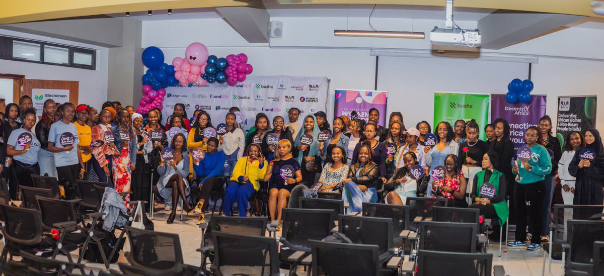 Decentrix Africa (@decentrixafrica) on Twitter photo This past weekend, <a href="/DecentrixAfrica/">Decentrix Africa</a> hosted the inaugural SuiSterhood Kenya — a women-only Web3 gathering powered by <a href="/SuiNetwork/">Sui</a>, supported by <a href="/AWICAfrica/">AWIC Africa</a> and <a href="/getbushakenya/">Busha Kenya</a>.
We created a space where women from partner communities such as <a href="/HERDAO_Kenya/">H.E.R. DAO Kenya 🔝@Starknet official 2.0</a> <a href="/ledgerlady_/">ledgerlady</a> <a href="/WID_Nairobi/">WomenInDeFiNairobi</a> This past weekend, <a href="/DecentrixAfrica/">Decentrix Africa</a> hosted the inaugural SuiSterhood Kenya — a women-only Web3 gathering powered by <a href="/SuiNetwork/">Sui</a>, supported by <a href="/AWICAfrica/">AWIC Africa</a> and <a href="/getbushakenya/">Busha Kenya</a>.
We created a space where women from partner communities such as <a href="/HERDAO_Kenya/">H.E.R. DAO Kenya 🔝@Starknet official 2.0</a> <a href="/ledgerlady_/">ledgerlady</a> <a href="/WID_Nairobi/">WomenInDeFiNairobi</a>