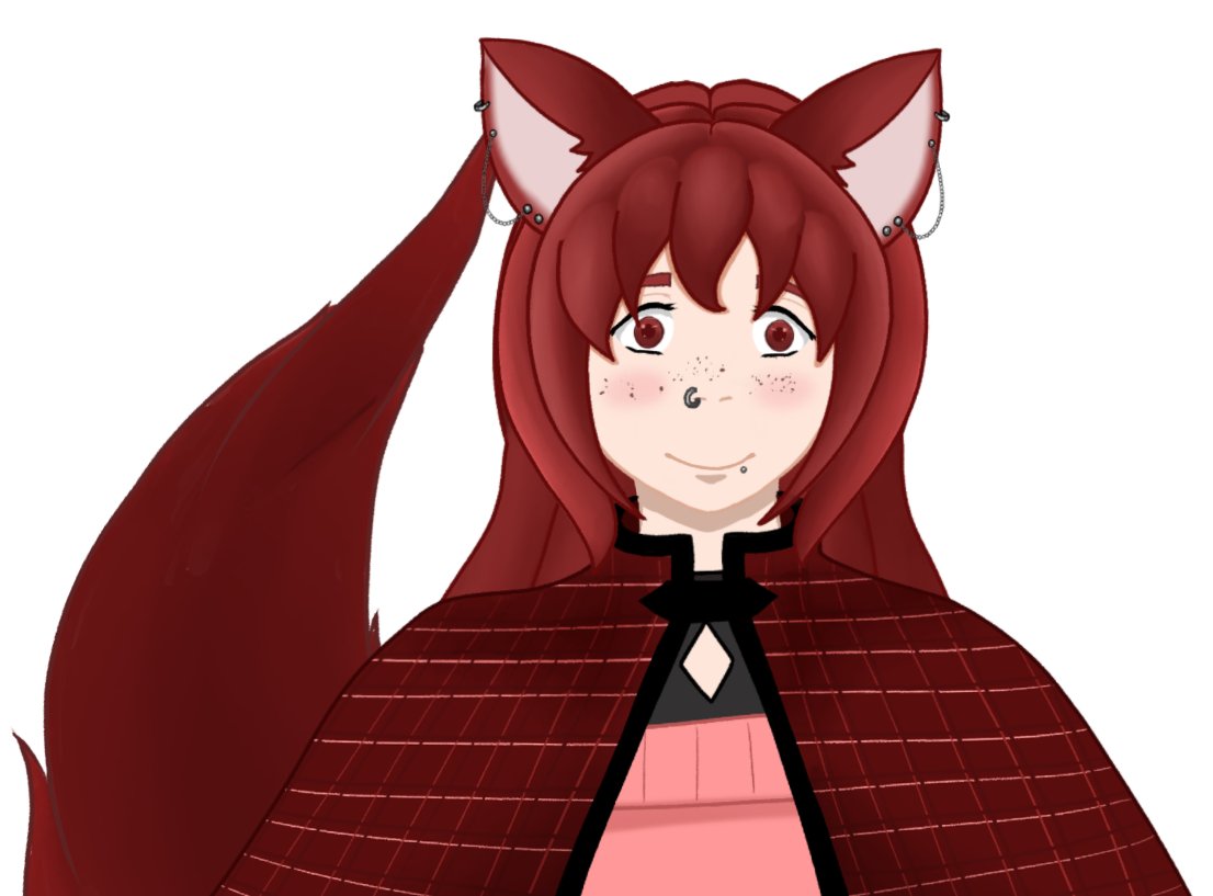 I need to try reaching out more to grow so hi, hello! I'm Red! I'm a red wolf vtuber who enjoys RPGs, roguelike/light (I honestly don't know the difference LOL), rhythm game and comfy builder games. I also draw! I love gardening and cats (I have 3!). Nice to meet you!