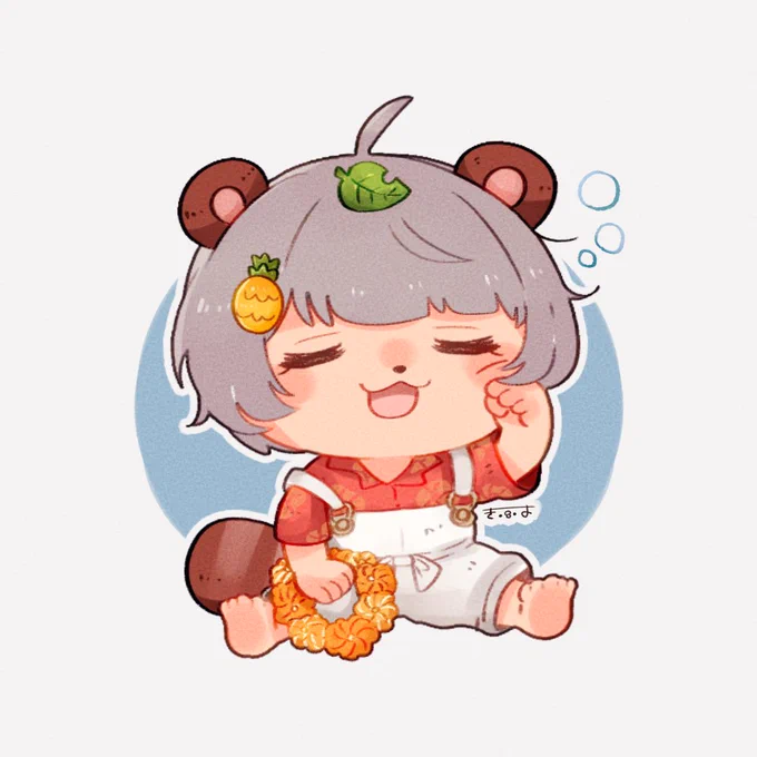 #ぽんぽこはやおき