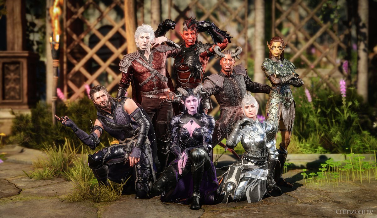 crimzonrite's tweet image. Happy Birthday Baldur's Gate 3!! 🎉

Two years in, and I'm still so in love with this game💜 Thank you BG3 for healing my creativity, and for all the friends I've made along the way 😌
