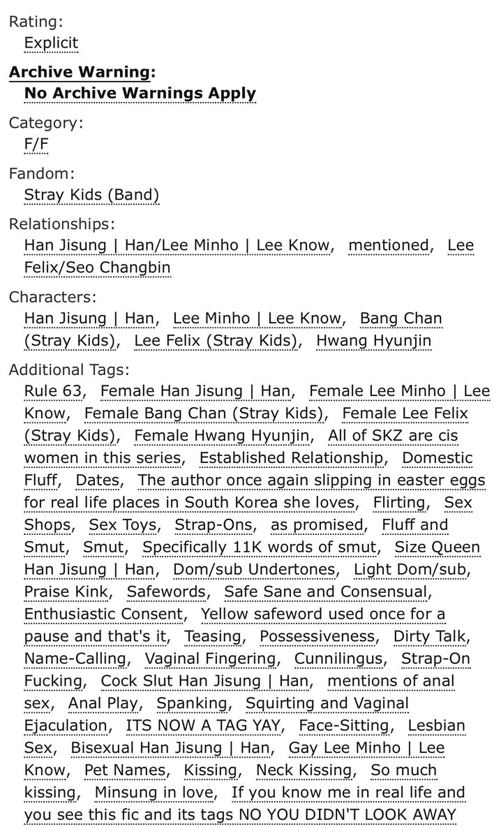 take it, take it, take it all baby

🩷mnsvng
💚Explicit
🩷Complete oneshot 
💚23.5K Words 
🩷Rule 63/Cisswap
💚Sequel to SSAIBY
🩷Fluff and Smut (11K of this is smut)
💚mnsvng are horny and very in love
🩷Check picture for more accurate tags!

archiveofourown.org/works/68633636
