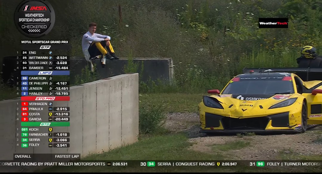 Nicky Catsburg being a whole mood and a half

#IMSA