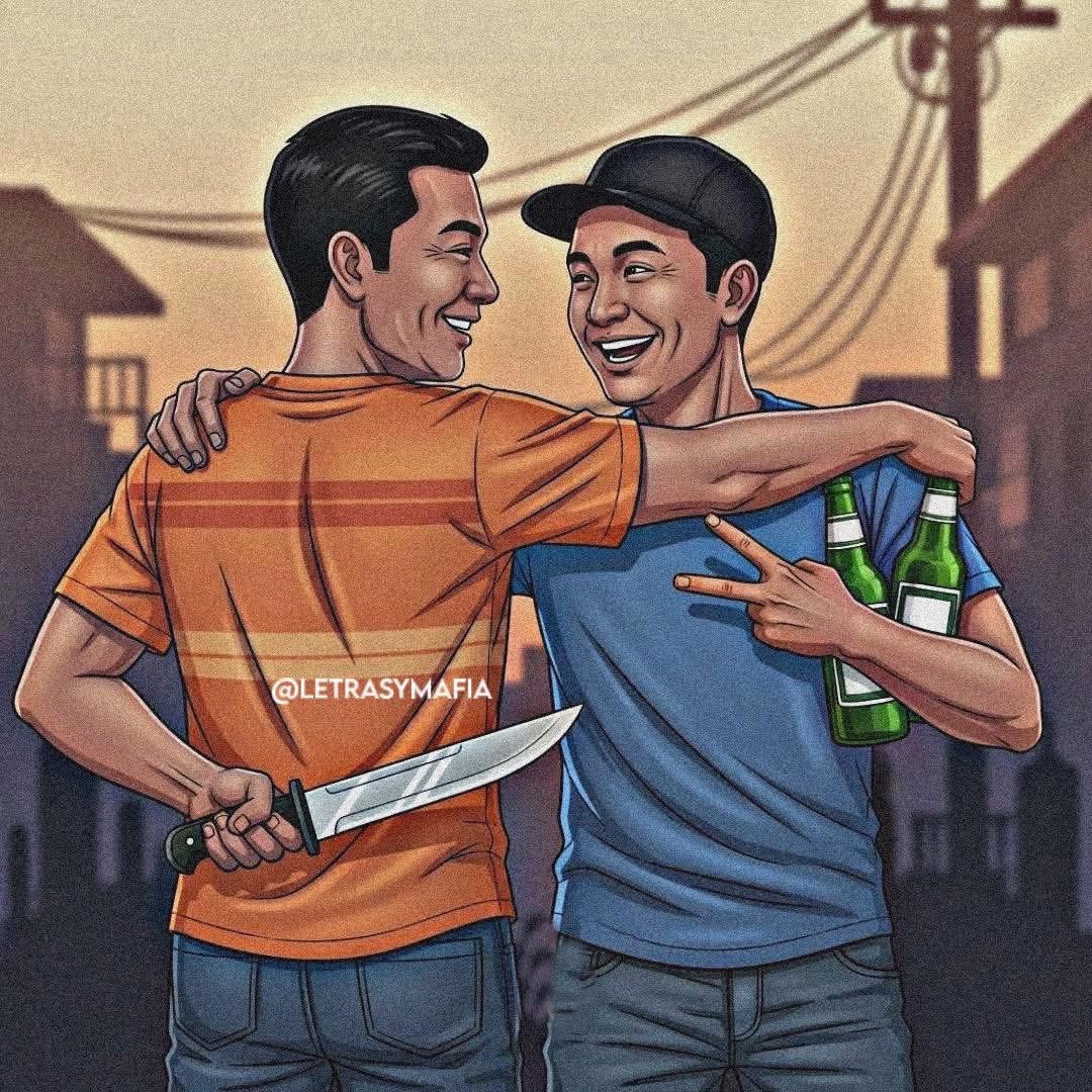 Com o tempo você vai entender que nem todo mundo é amigo. 🎭