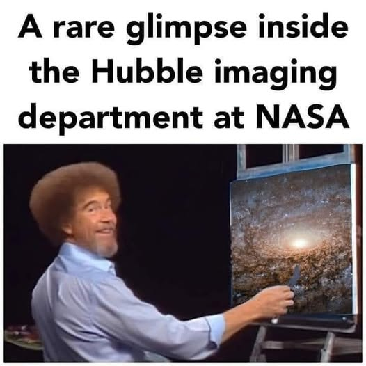 Let's put a happy little black hole right over there