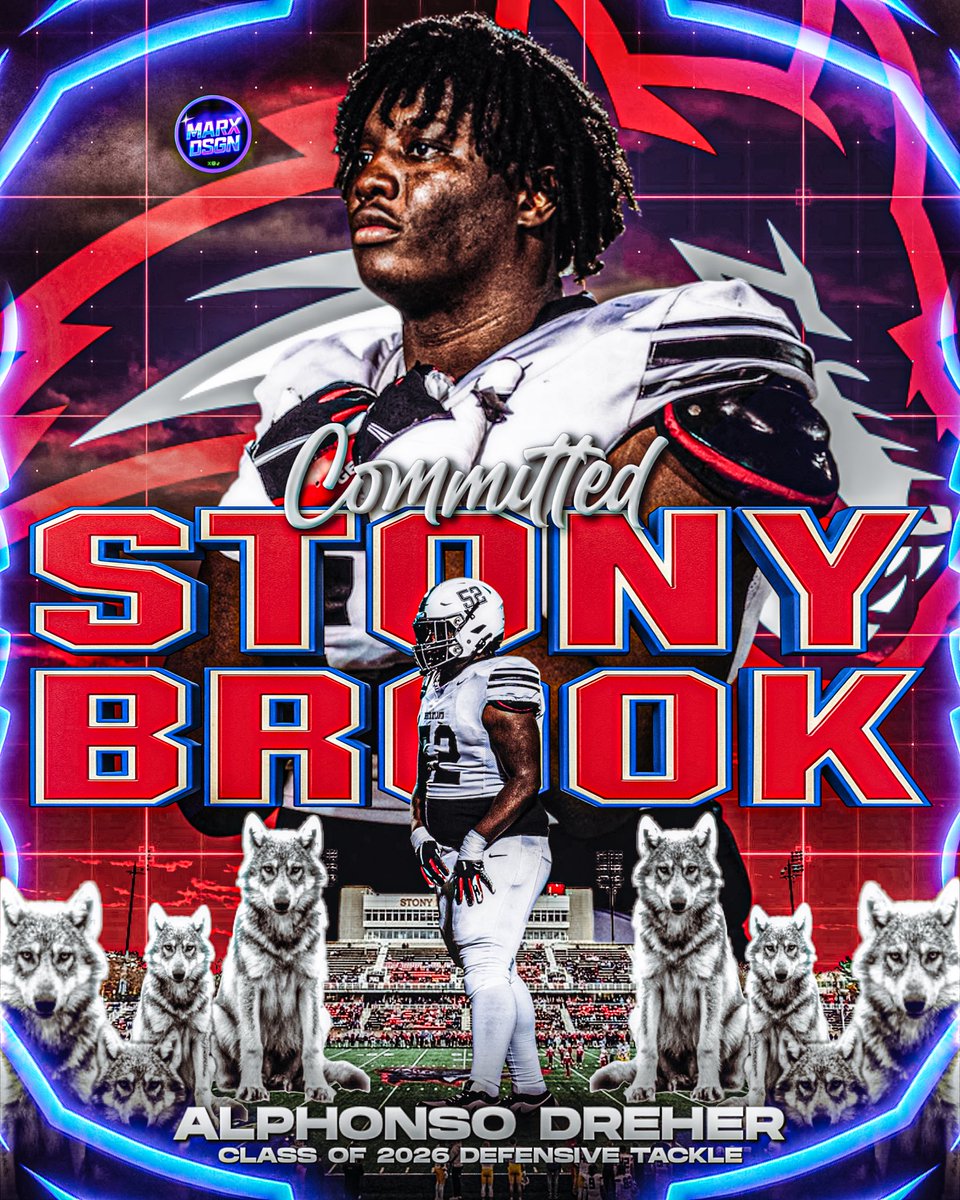 Alphonso Dreher (@alfredoderher) on Twitter photo After a great conversation , with my family and my coaches and a GREAT Visit.
I AM COMMITTING TO STONY BROOK GO SEAWOLVES 🐺🐺🐺!!!
<a href="/CoachBCosh/">Billy Cosh</a> <a href="/CoachHamm17/">Sean Hammonds Jr</a> <a href="/CoachScottLewis/">Scott Lewis</a> <a href="/CoachAull/">Coach Aull</a> <a href="/coachamyles/">Coach A. Myles</a> <a href="/TGraham_JR/">Tyson Graham</a> <a href="/CoachMaddenNAHS/">Coach Madden</a> <a href="/PeachtreeScout/">Peachtree Scout</a> <a href="/RecruitGeorgia/">Recruit Georgia</a> <a href="/ATLMetroSports/">ATLMetroSports</a> After a great conversation , with my family and my coaches and a GREAT Visit.
I AM COMMITTING TO STONY BROOK GO SEAWOLVES 🐺🐺🐺!!!
<a href="/CoachBCosh/">Billy Cosh</a> <a href="/CoachHamm17/">Sean Hammonds Jr</a> <a href="/CoachScottLewis/">Scott Lewis</a> <a href="/CoachAull/">Coach Aull</a> <a href="/coachamyles/">Coach A. Myles</a> <a href="/TGraham_JR/">Tyson Graham</a> <a href="/CoachMaddenNAHS/">Coach Madden</a> <a href="/PeachtreeScout/">Peachtree Scout</a> <a href="/RecruitGeorgia/">Recruit Georgia</a> <a href="/ATLMetroSports/">ATLMetroSports</a>