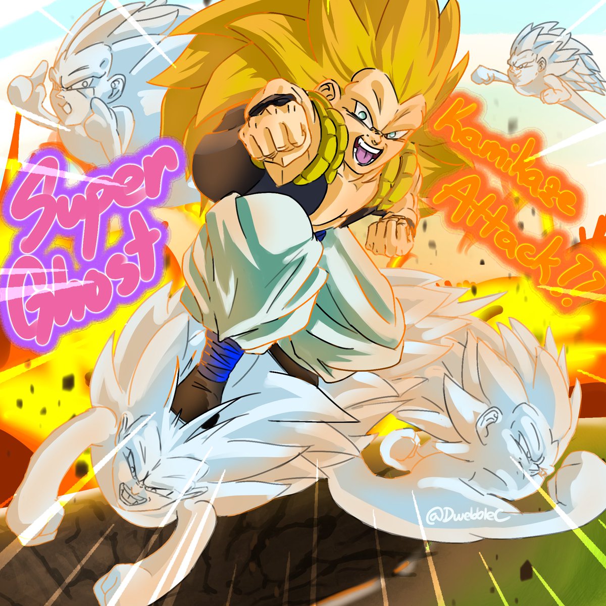 ITS THE ALMIGHTY GOTENKS!!!
#dbz #gotenks