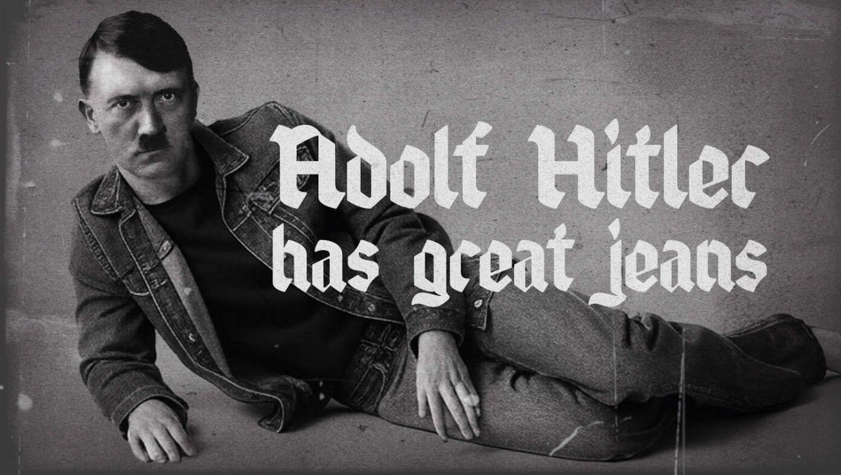 Historians Uncover Hitler Jeans Ad From 1942 buff.ly/dVHGMSW