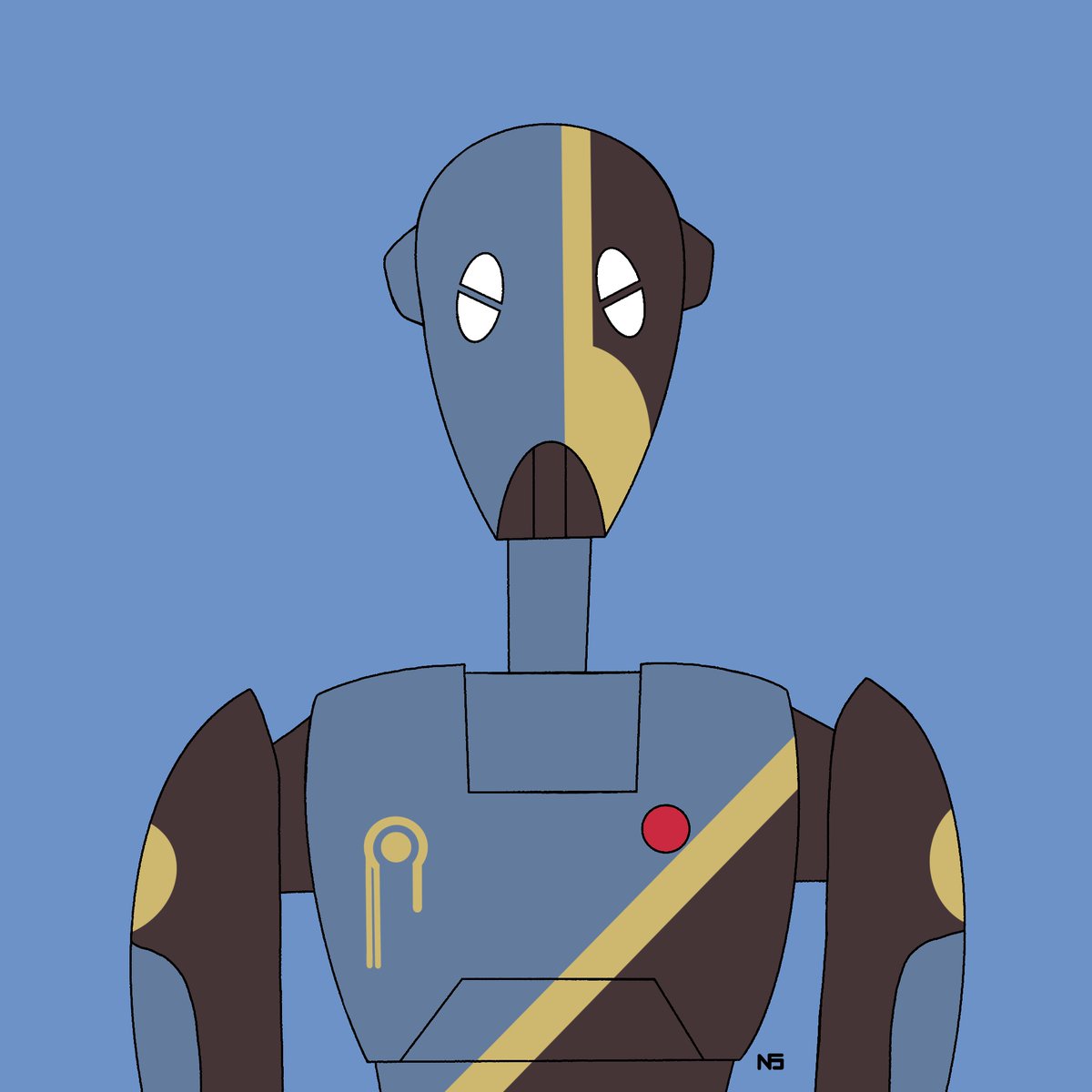 NightSickle66's tweet image. Nouvelle variante du droïde commando : Diplomate

#CommandoDroid #BXCommandoDroid #CloneWars #CloneWars2003 #CloneWarsFanart #TheCloneWars #TheCloneWarsFanart #StarWars #StarWarsFanart