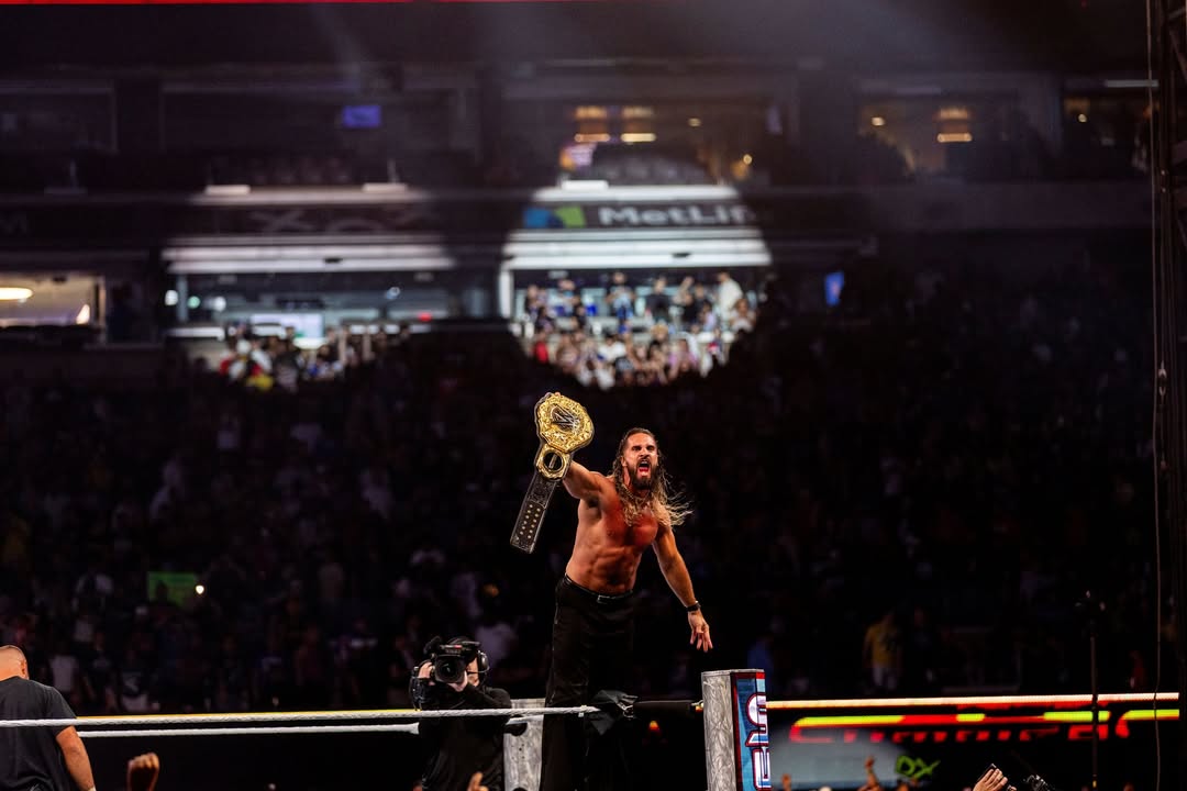 MetLife Stadium (@metlifestadium) on Twitter photo WWE SummerSlam 2025 Night 1 is in the books and it wasπ₯π₯π₯
From Alexa Bliss & Charlotte Flair taking the Tag Team Championship πto Jelly Roll making his in-ring debut against Logan Paul to Seth Rollins cashing in π€ and claiming the World Heavyweight Champion title in a WWE SummerSlam 2025 Night 1 is in the books and it wasπ₯π₯π₯
From Alexa Bliss & Charlotte Flair taking the Tag Team Championship πto Jelly Roll making his in-ring debut against Logan Paul to Seth Rollins cashing in π€ and claiming the World Heavyweight Champion title in a