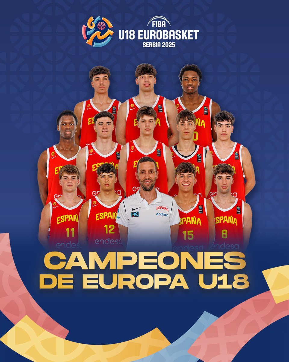 🏀 FINAL | España se lleva la final del Eurobasket Sub-18

🇪🇸 España       8⃣2⃣
🇫🇷 Francia       8⃣1⃣

💪🏻 Del Pino, con un triple, le da la victoria a España

📻 #PartidazoCOPE