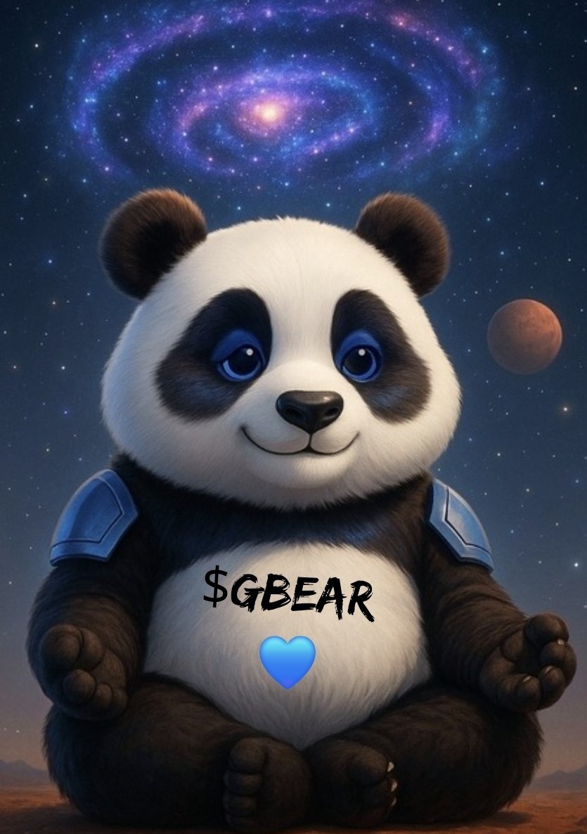 GigaBear_Token's tweet photo. The Panda Singularity is near. πΌβ¨
No more hype.
No more noise.
Just infinite bamboo, soft justice, and unconditional fluff.
When fur meets fractals and memes become prophecy...
Youβll know.
#PandaSingularity #PandaPower #GBEAR #WenPandaSeason #GIGABEAR https://t.co/Y6m8JAaAFw