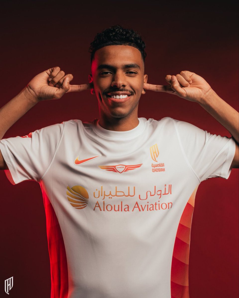 مصعب الجوير بقميص القادسية! 👋🏻♥️♥️♥️