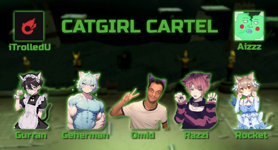 Our 5 man (+2 extras) team for the Amascut World First Race!

I'm really excited to have a ton of fun tomorrow with old and new friends!