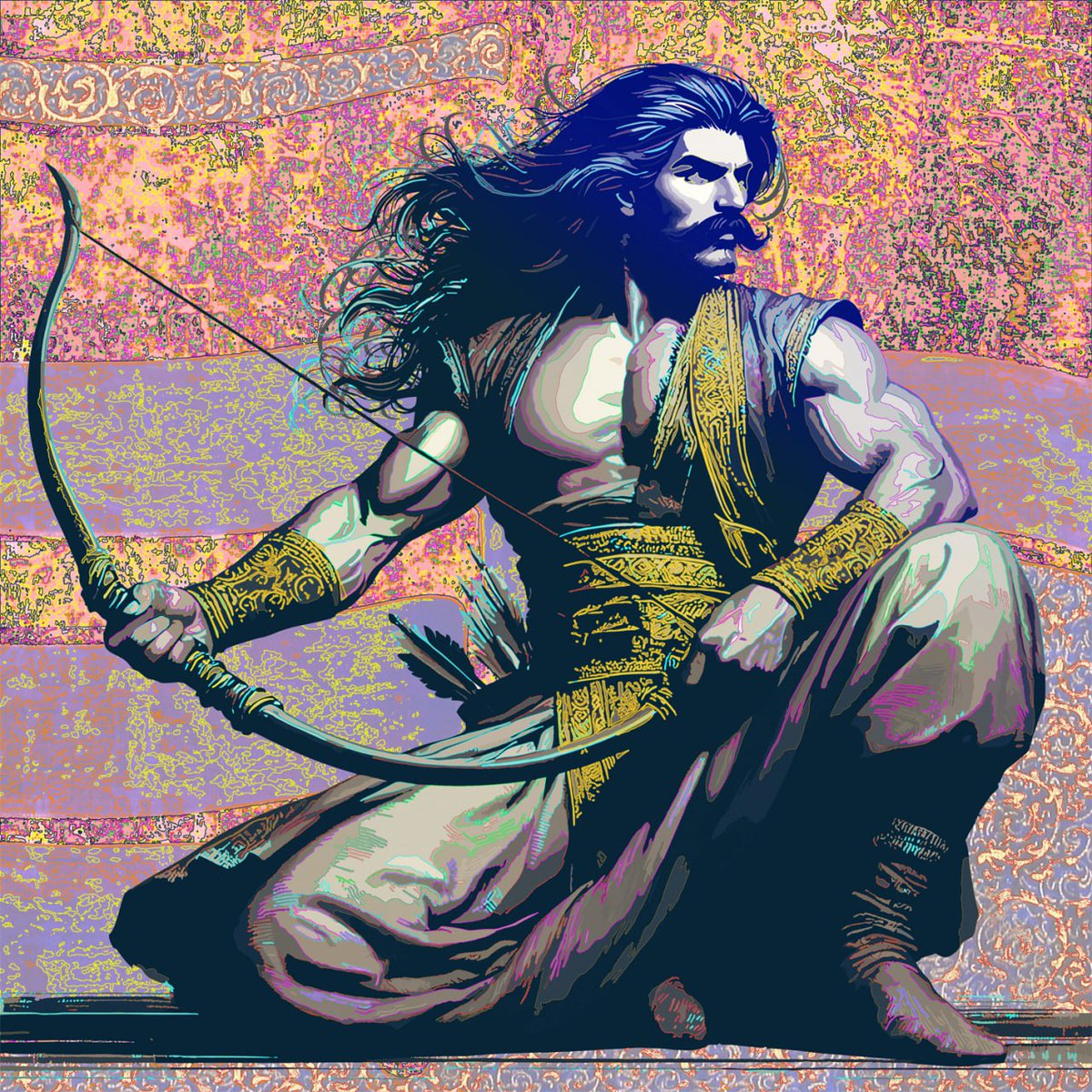 Arash Lahiji (@arashlahiji) on Twitter photo Hi
It is written in Iranian legends: Arash put his life on the arrow and drew the bow to protect the border of Iran.
❤️🔥Collaboration of 3 artists:❤️🔥
<a href="/ParissaPegah/">Parissa Pegah</a>
<a href="/shhamekhani/">Shahriar Hamekhani</a>
<a href="/arashlahiji/">Arash Lahiji</a>
This collection will surprise you!!!
1/1
150 XTZ
objkt.com/tokens/KT1XeWr…
#TEZOSTUESDAY Hi
It is written in Iranian legends: Arash put his life on the arrow and drew the bow to protect the border of Iran.
❤️🔥Collaboration of 3 artists:❤️🔥
<a href="/ParissaPegah/">Parissa Pegah</a>
<a href="/shhamekhani/">Shahriar Hamekhani</a>
<a href="/arashlahiji/">Arash Lahiji</a>
This collection will surprise you!!!
1/1
150 XTZ
objkt.com/tokens/KT1XeWr…
#TEZOSTUESDAY