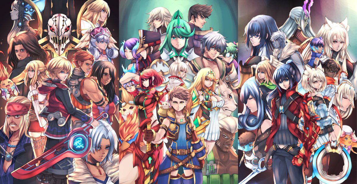 Xenoblade Trilogy 
#xenoblade #xenoblade2 #xenoblade3