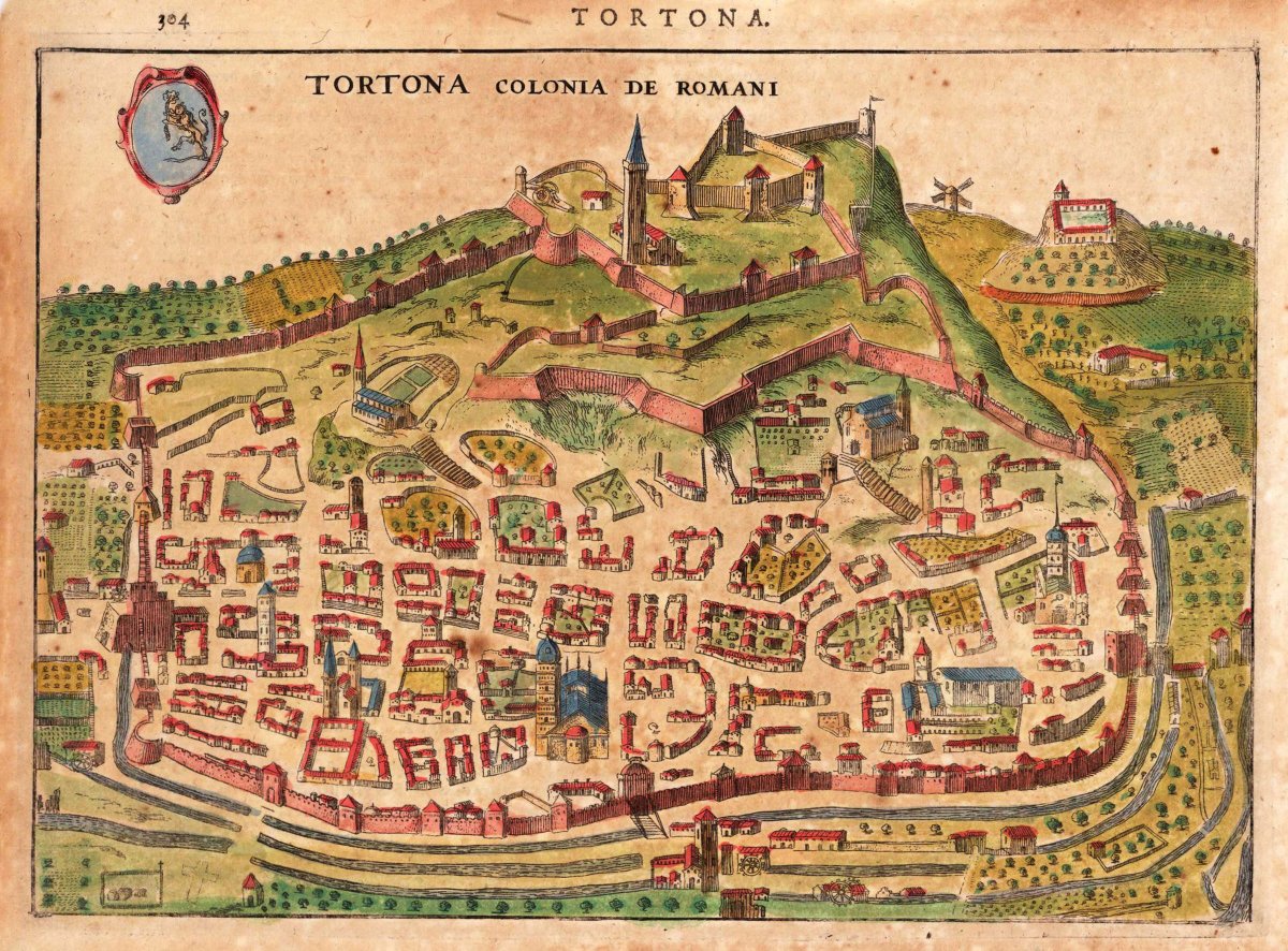 Tortona, Italy, Middle Ages.